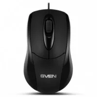 Оптическая мышь SVEN RX-110, 1000 dpi, USB, черная